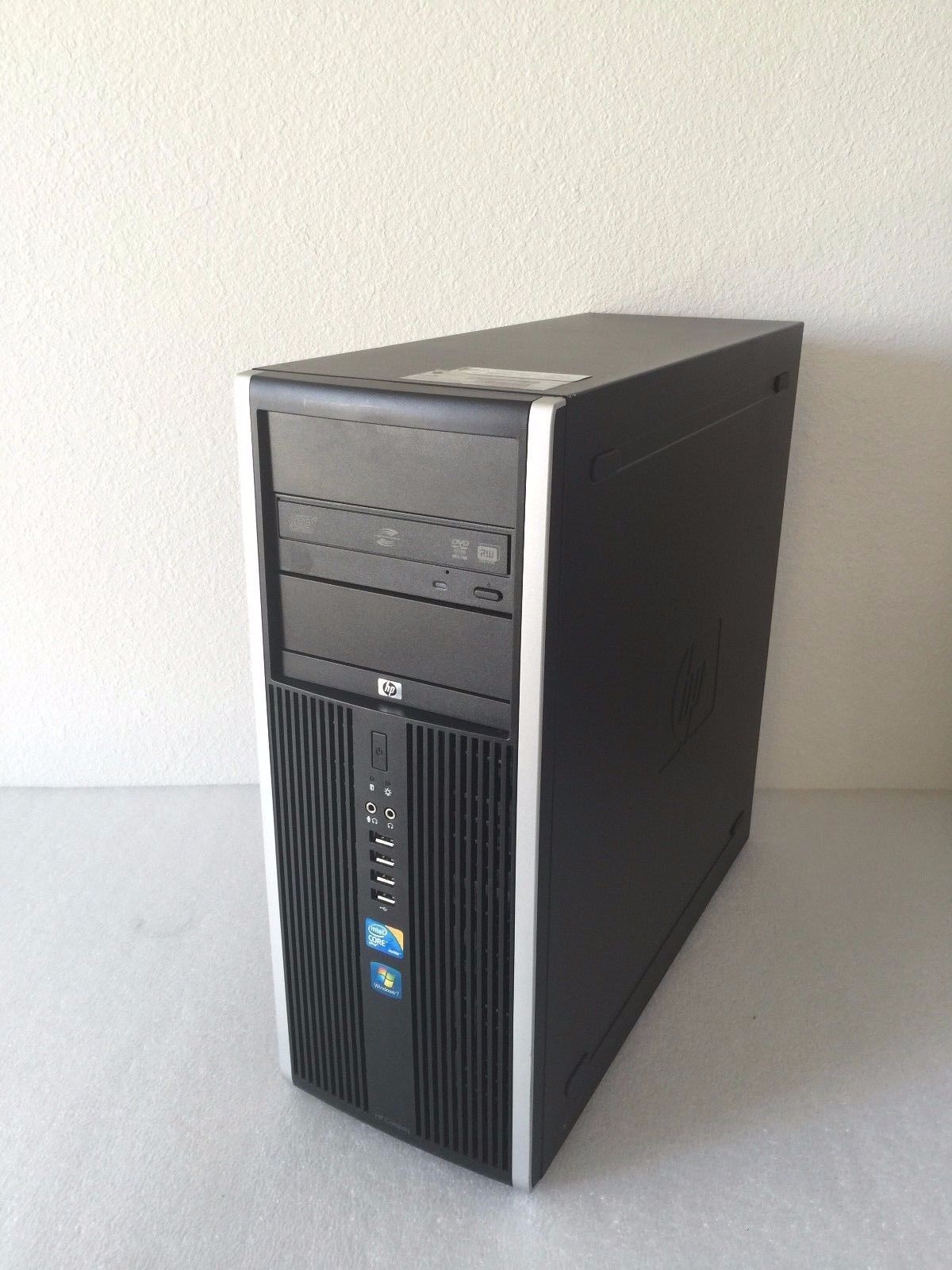 HP Compaq 8000 Elite CMT Wind 7pro COA  64bit C2D 3.0GHz 8GB 250GB DVD/RW win 7 