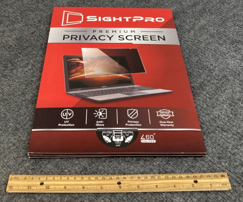 Lot of 3 SightPro Premium Privacy Screen 14" 16:9 X001ZGJFJB - NIB, Sealed -