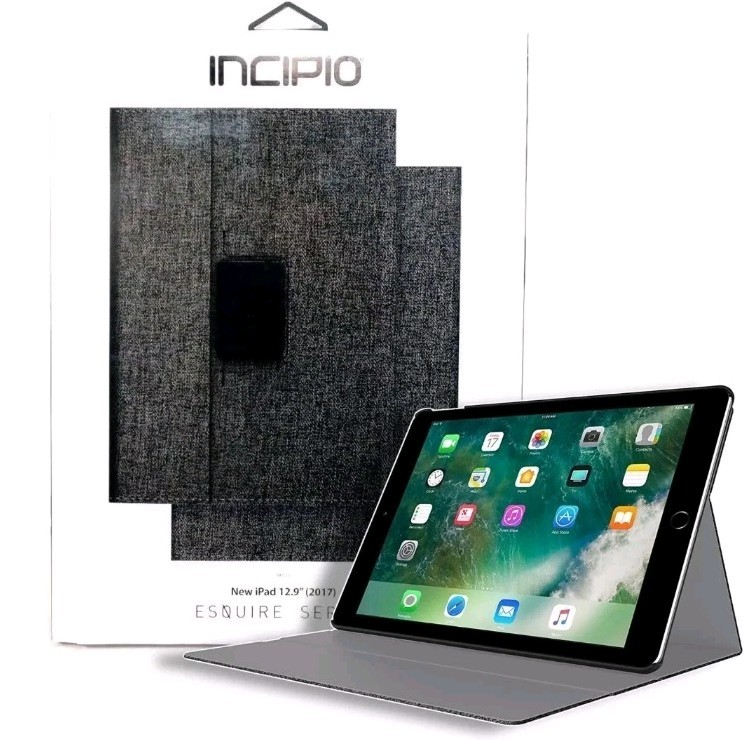 Incipio Esquire Series Durable Fabric Folio Protection Case For iPad 12.9" 2017