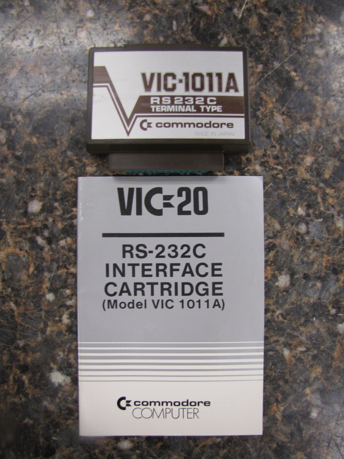 COMMODORE VC-20 / VIC-20 VIC-1011A RS232C TERMINAL TYPE INTERFACE -RARE-MW15