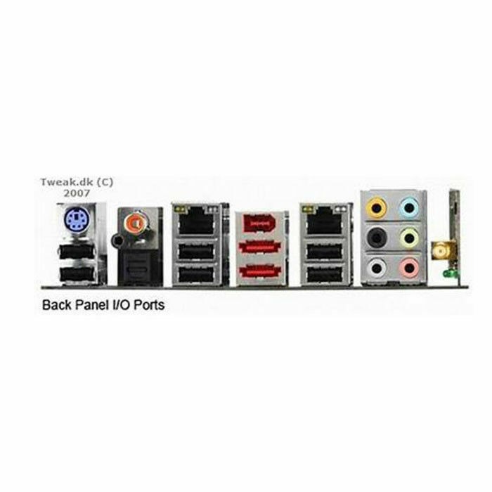 I/O Shield For backplate ASUS P5K-premium/WiFi-AP Motherboard Backplate IO