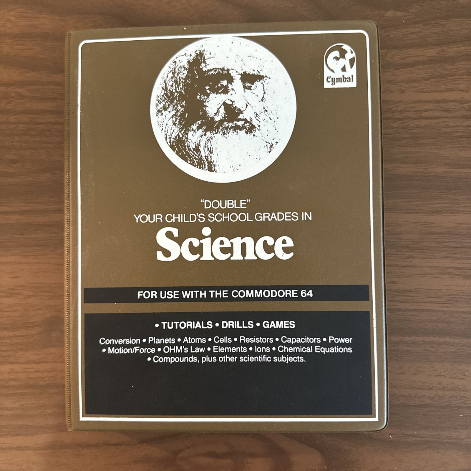 Cymbal Science Commodore 64 Computer Game 1983 Commodore 64