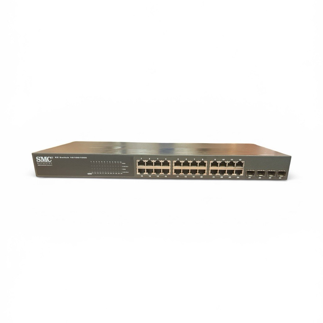 SMC Networks SMCGS24C-Smart 24-Port Gigabit Rack Mount Partially Managed Switch