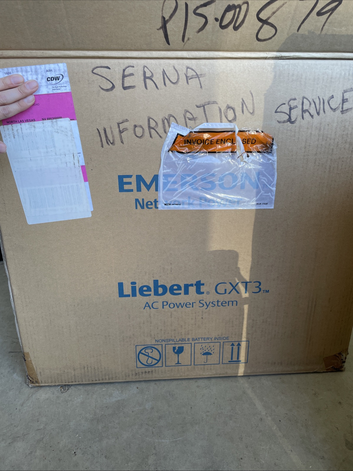 EMERSON Network Power LIEBERT GXT3 AC Power System GTX3-1500RT120 UPS