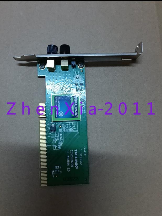 1pc used TP-LINK TL-WN851N 300M PCI Network Card