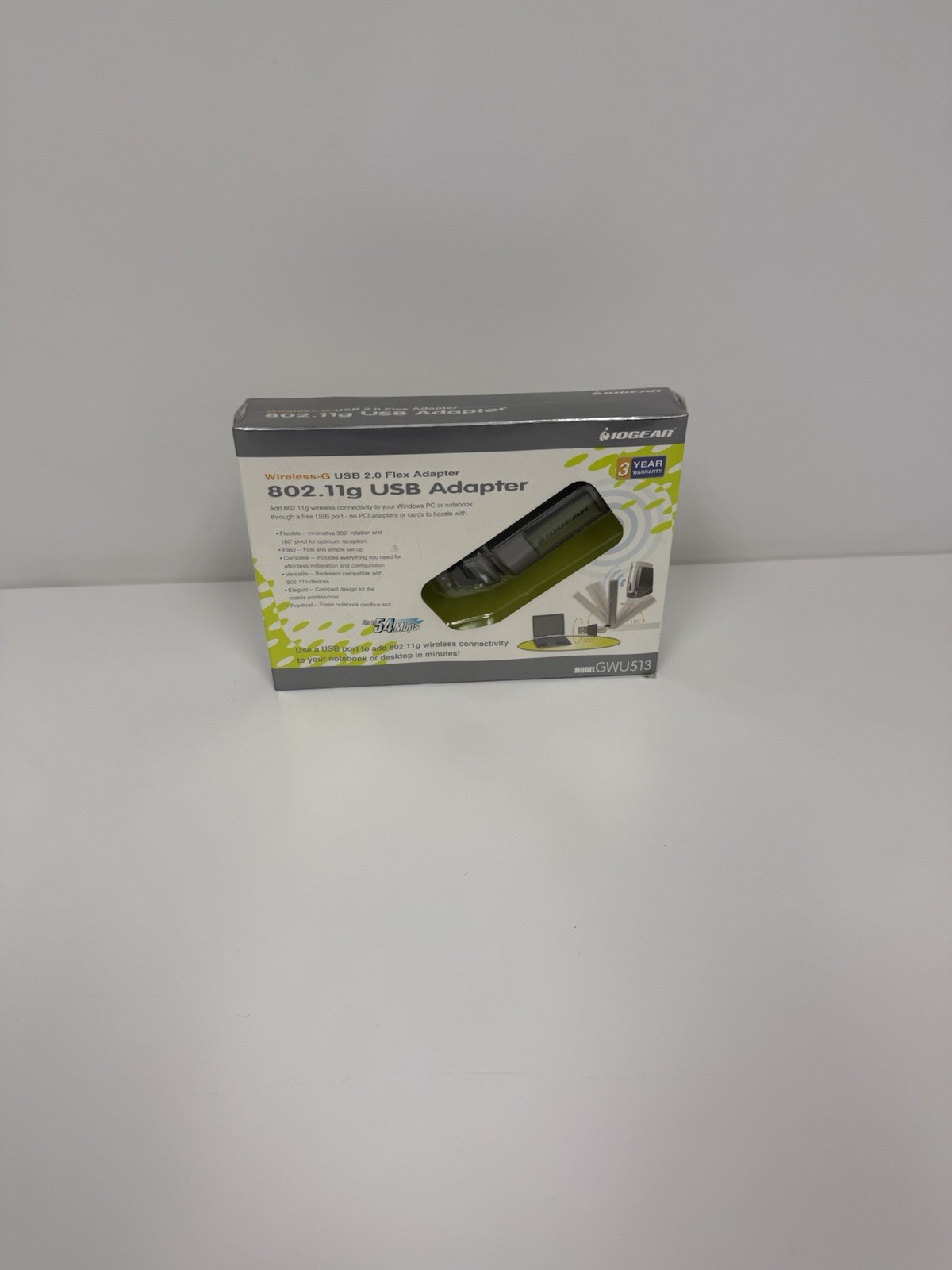 IOGEAR MicroHub Ultra Slim Flex Adapter Usb Brand New