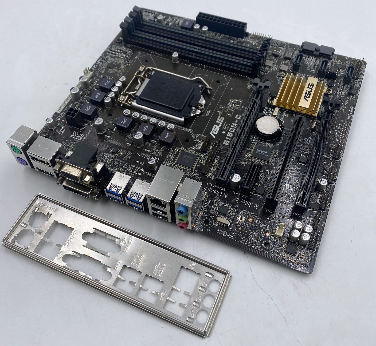 ASUS B150M-C/CSM Micro ATX Motherboard - Intel B150 Chipset, DDR4, HDMI, USB 3.0