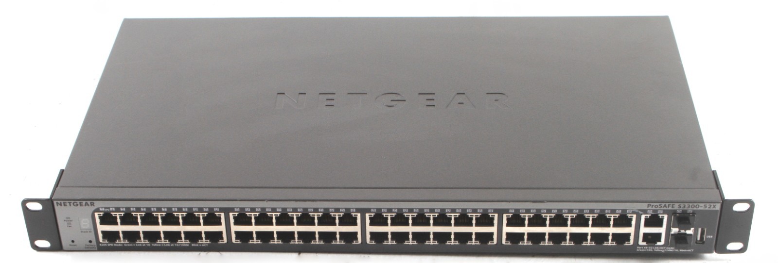 Netgear ProSafe S3300-52X 48-Port 10 Gigabit Smart Network Switch; 6182648