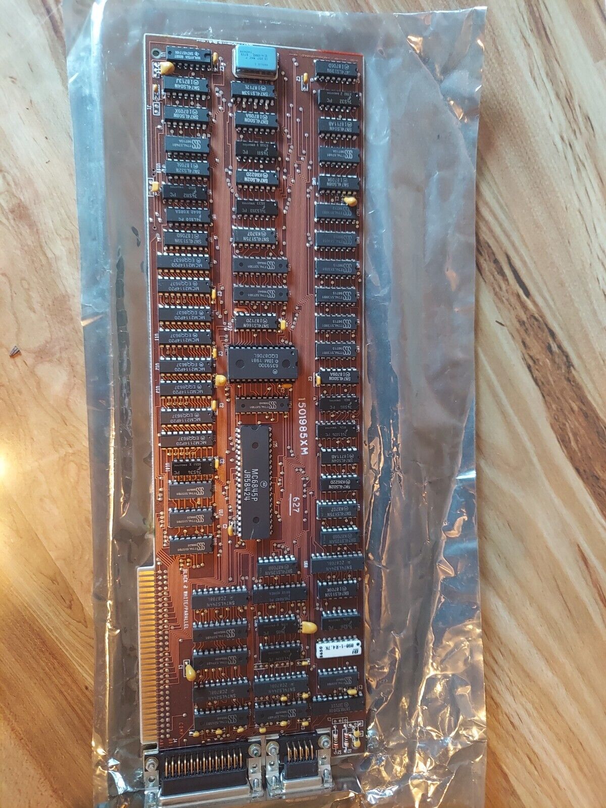 Vintage 8 bit IBM PC XT AT Monochrome adapter video card P/N 1501985