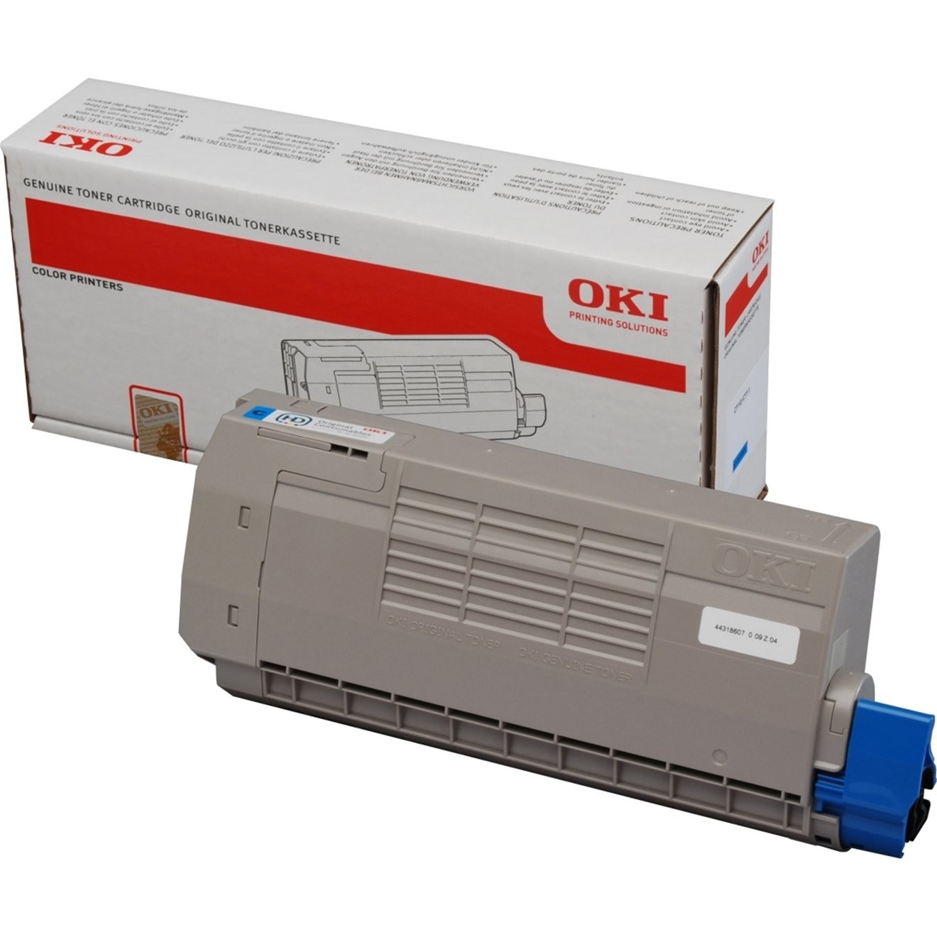Oki 44318607 C711 Toner Cart - Cyan