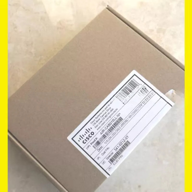 NewCisco AIR-CAB-010LL-N 10ft low loss cable with Type N connectors