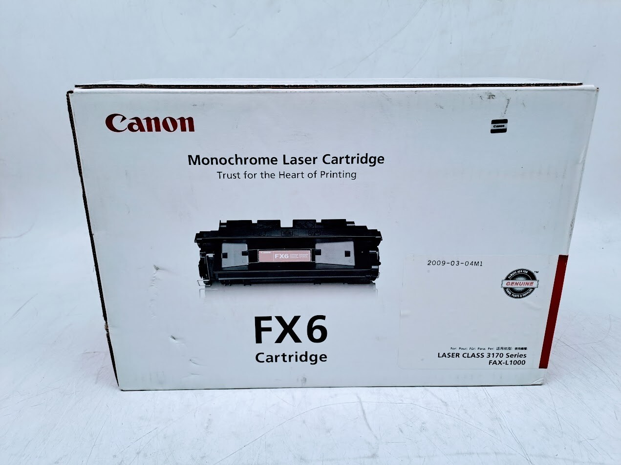 Canon 1559A002 / FX6 Black Toner for Laser Class 3170 Series, Fax-L1000