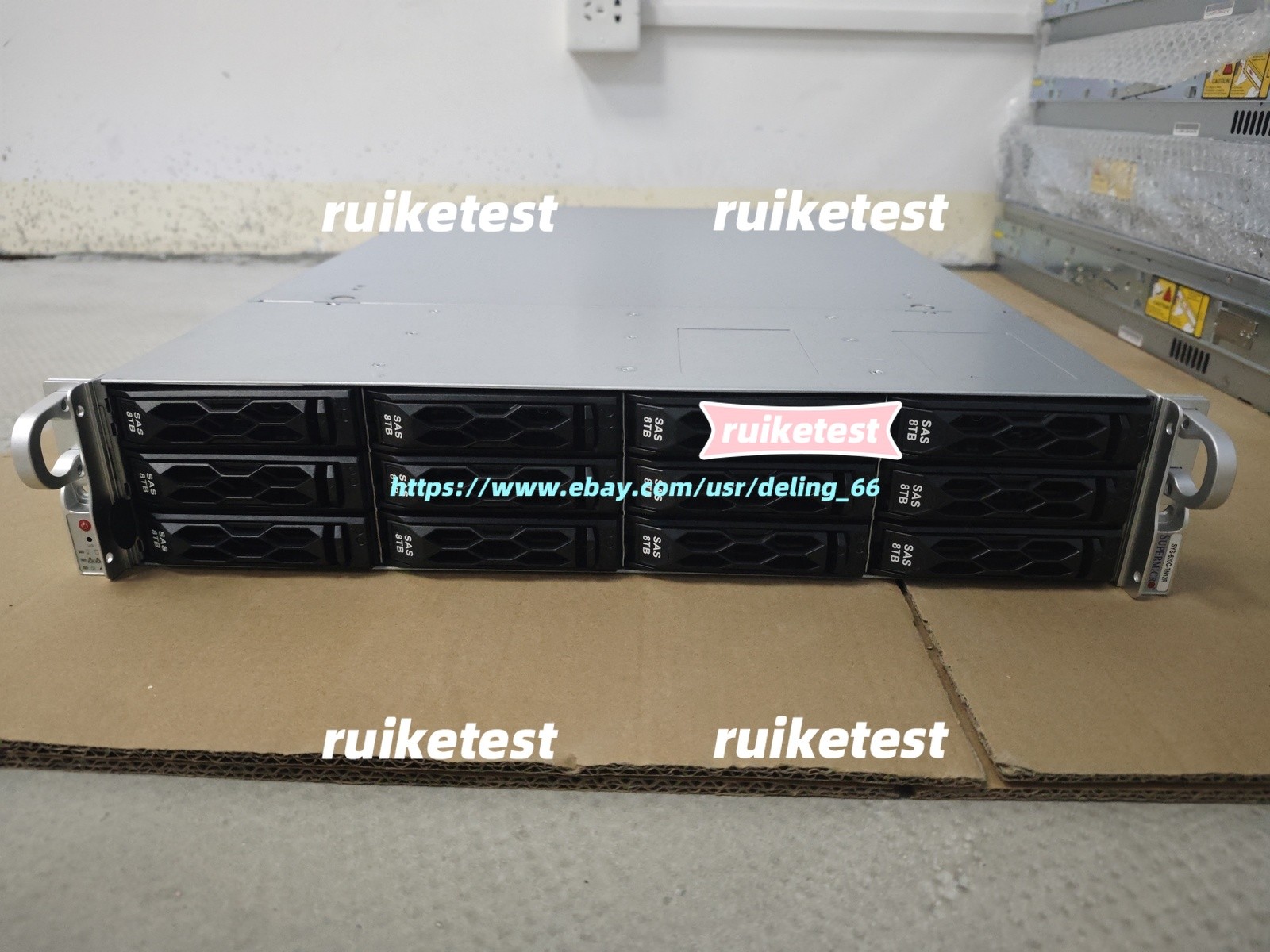 Supermicro SYS-620C-TN12R 12x3.5" Server 2x800W PSU