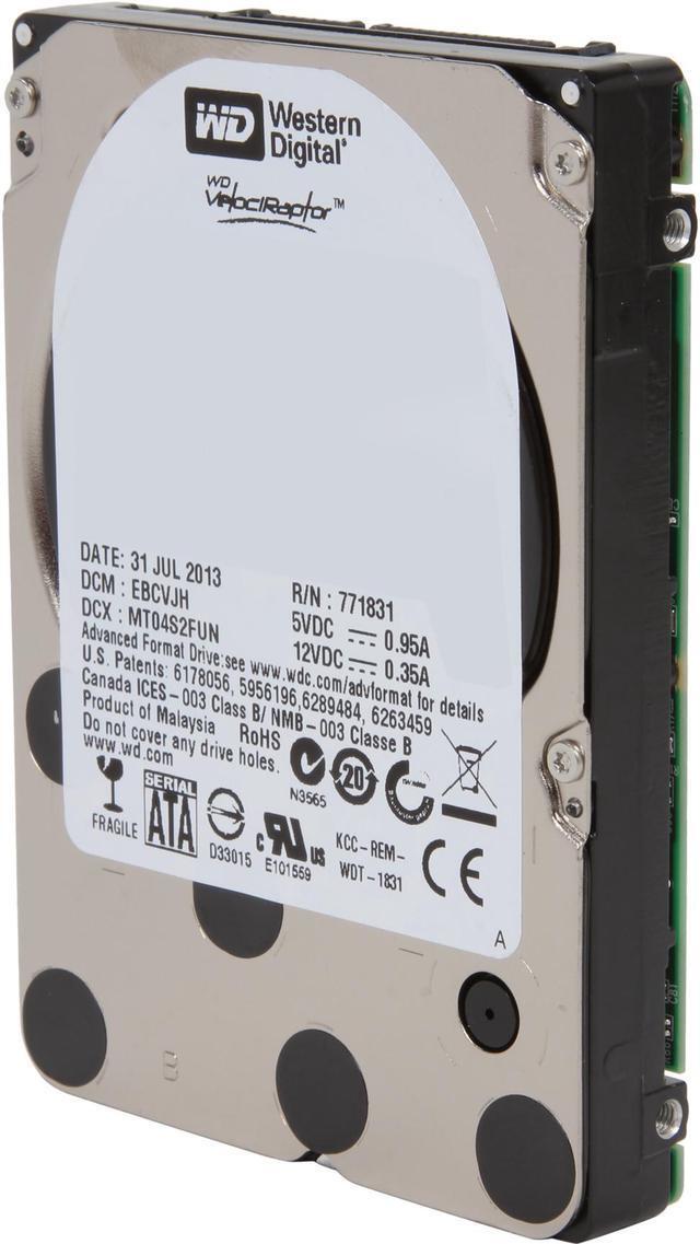 WD2500BHTZ 	Western Digital WD VelociRaptor WD1500BLFS Internal hard drive SATA