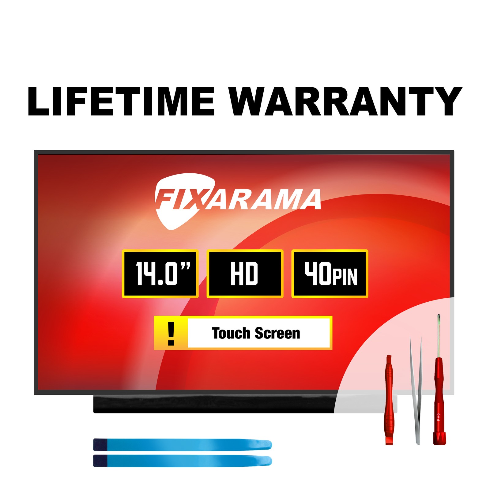HP 14-FQ0037NR 14-FQ0040NR Touch Screen HD 40pin LCD + Tools GRADE A+ FIXARAMA