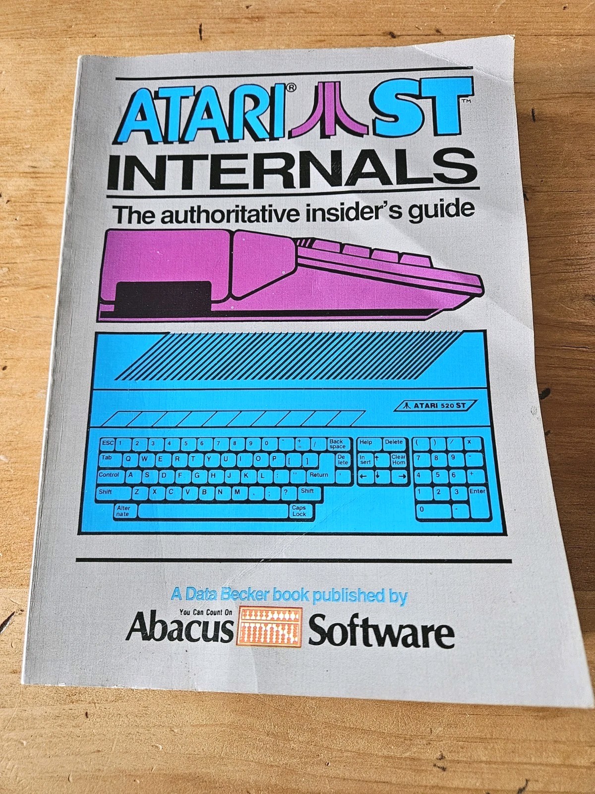 Atari ST Internals Abacus Books Vintage 1986 Computer Book Authoritative Guide