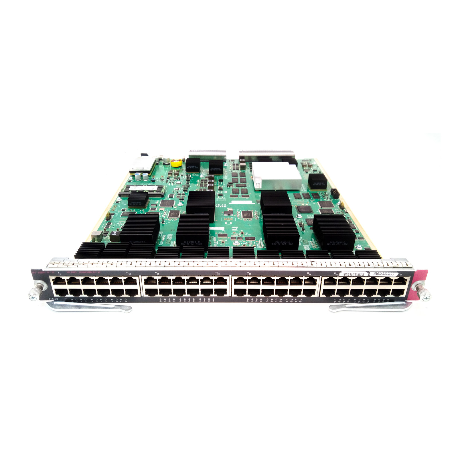 Cisco WS-X6848-TX-2T 48 Port Copper Gigabit Ethernet Module WS-X6848-GE-TX