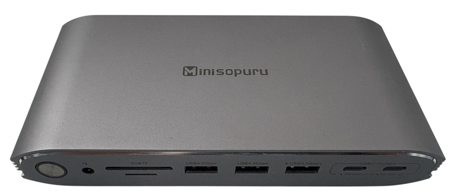 Minisopuru Upgrade DisplayLink Docking Station Triple Monitor with 140W Power...