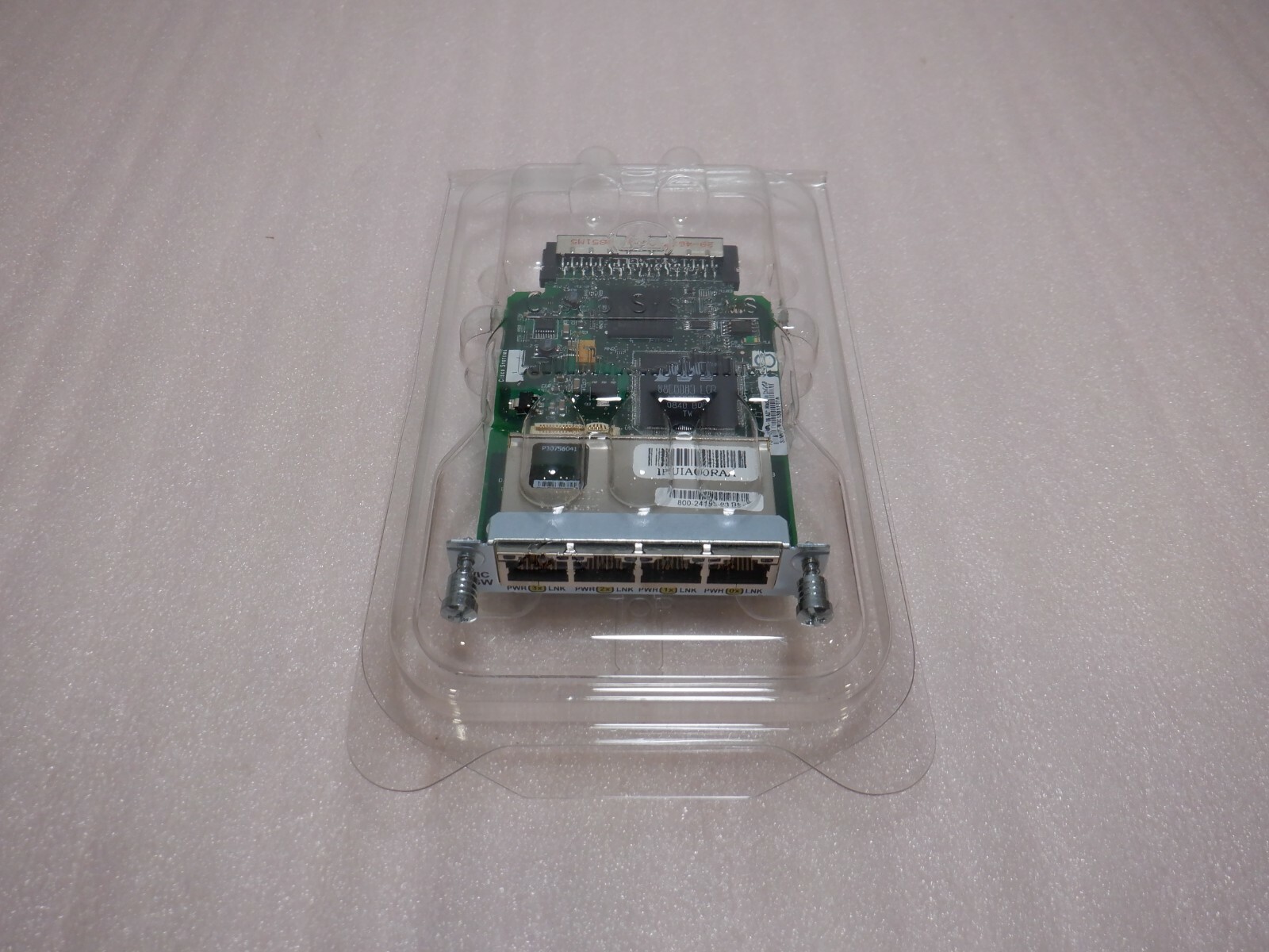 CISCO HWIC-4ESW 4-PORT SINGLE-WIDE ETHERNET