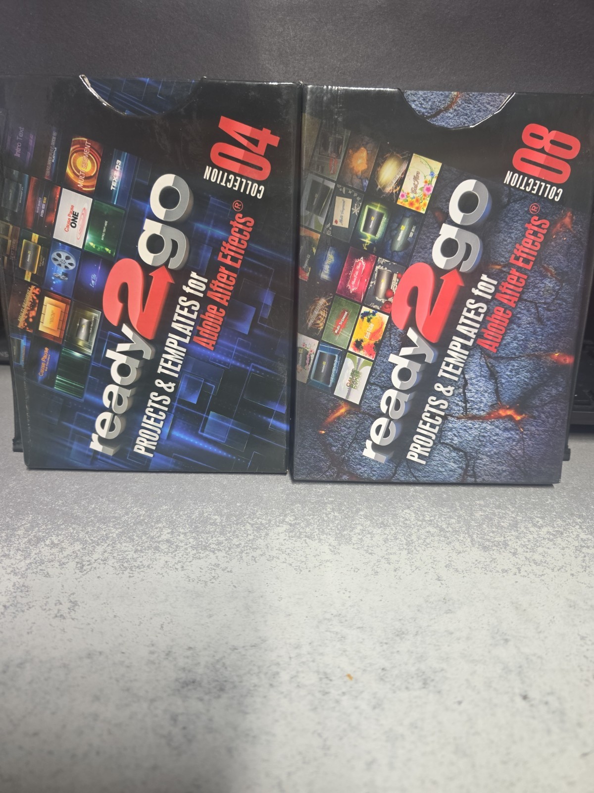 Digital Juice Ready 2 Go Collection 4 & 8, Good Plus Condition,  