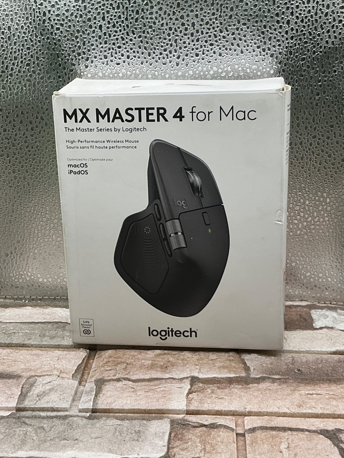 Logitech MX Master 4 for Mac Bluetooth Ergonomic Mouse Space Black *OPEN BOX*