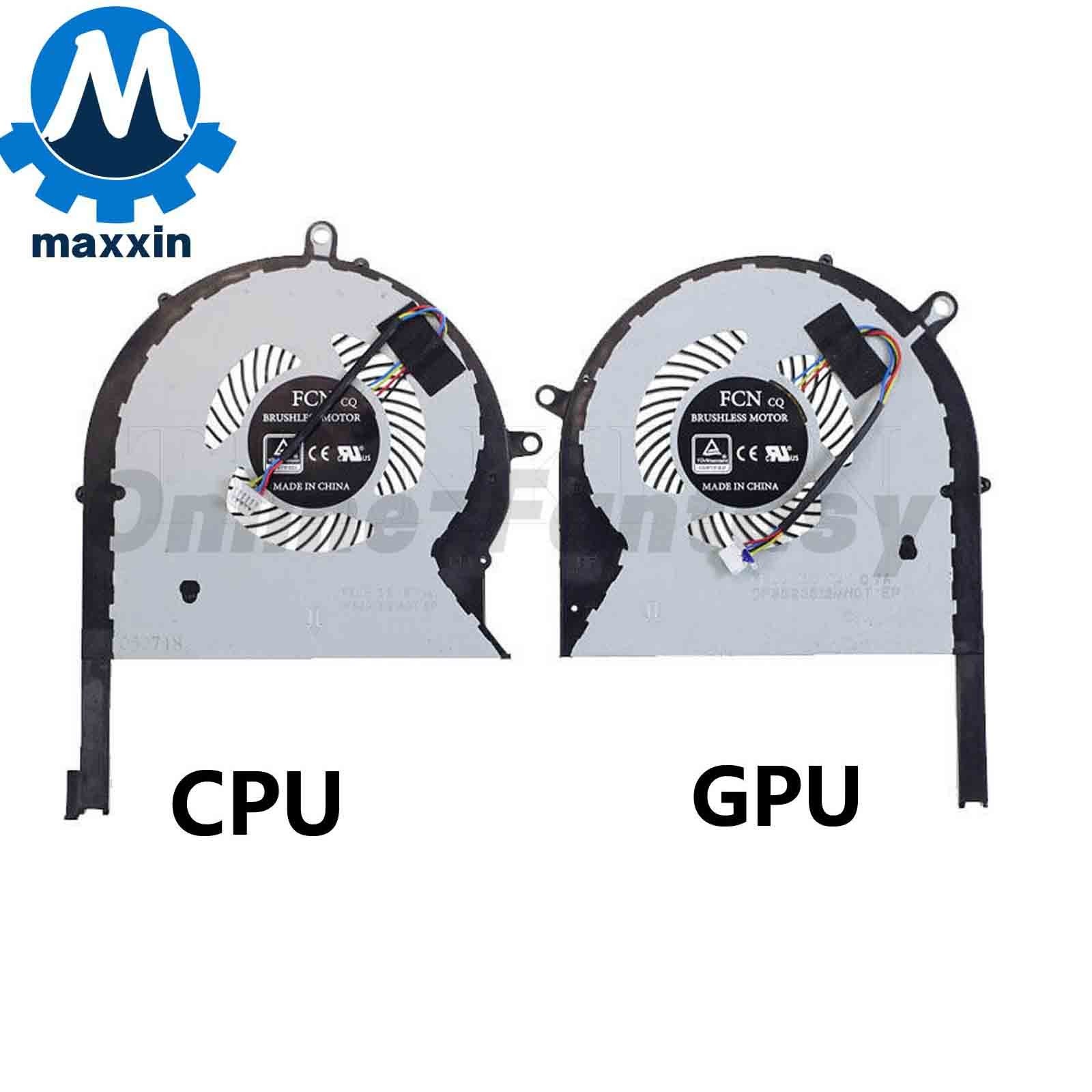 New CPU+GPU Fan for ASUS ROG Strix GL503GE GL703GE PX503GE DFS2013121A0T 12V