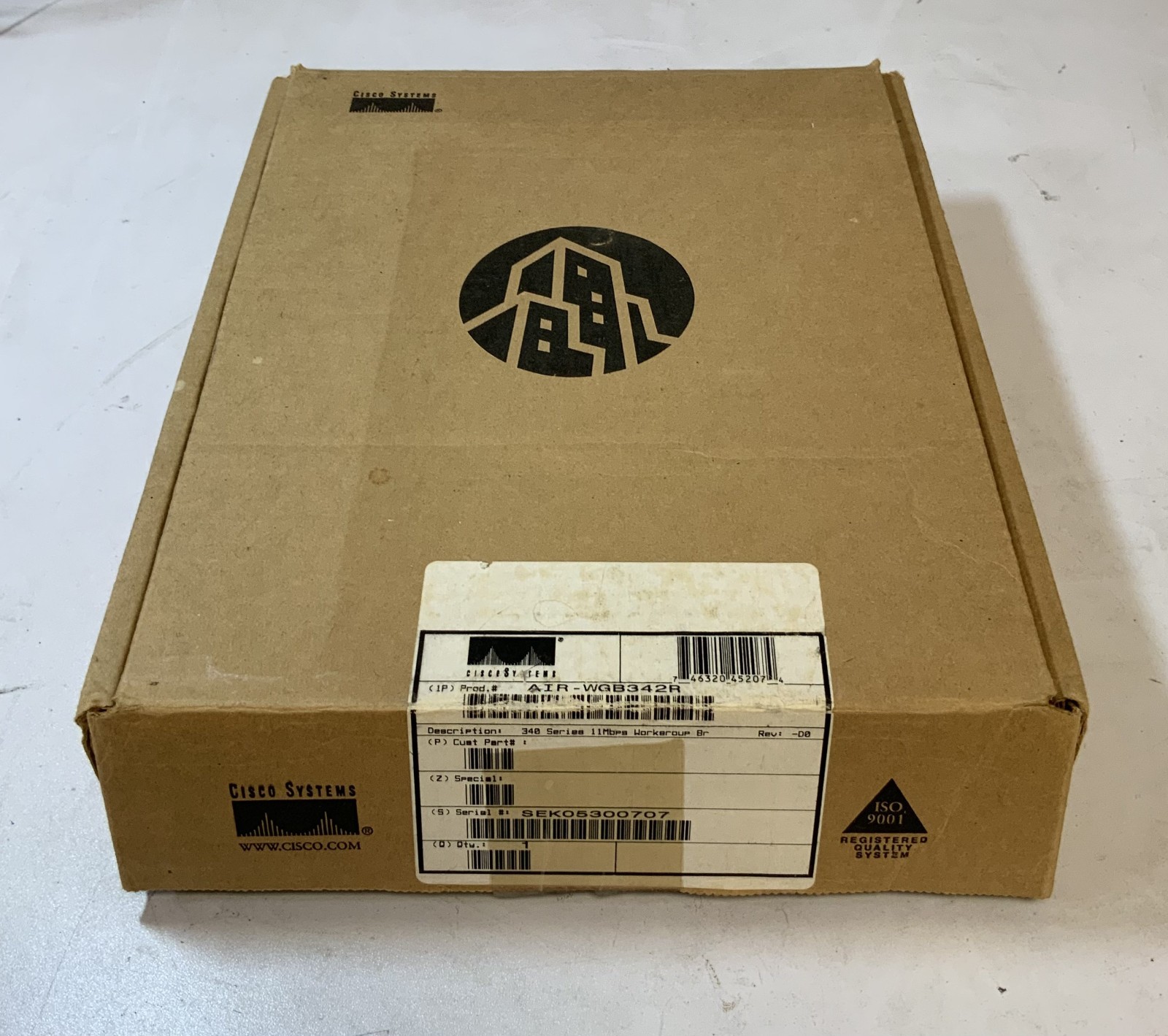Cisco Aironet 340 Series AIR-WGB342R 2.4GHz DS 11Mbps Wireless Bridge Unit "K1C"
