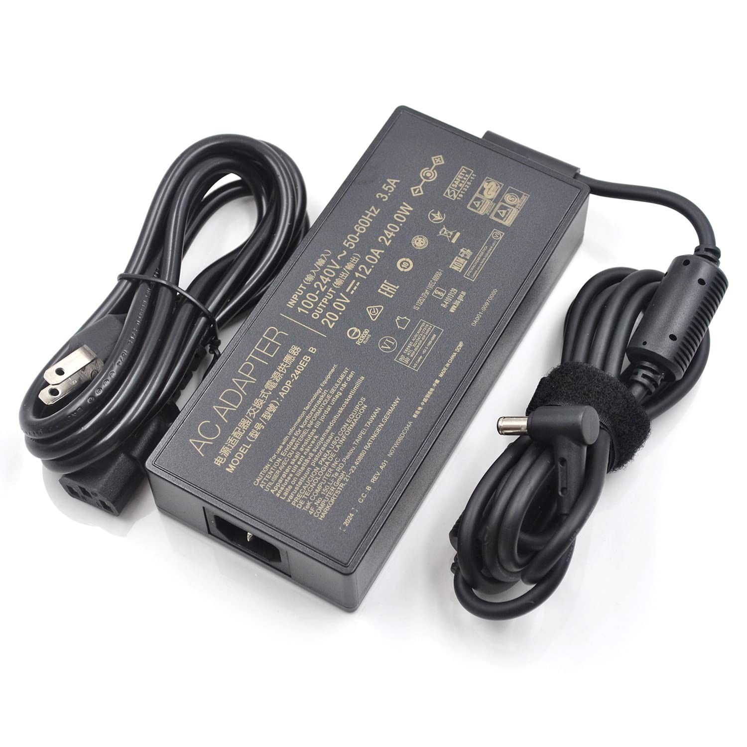 240W 20V 12A AC Laptop Charger Fit for ASUS ROG 15 GX550LXS RTX2080
