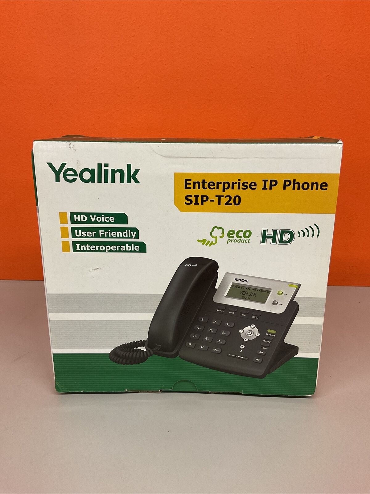 New Yealink Enterprise IP SIP-T20 VoIP Phone HD Voice