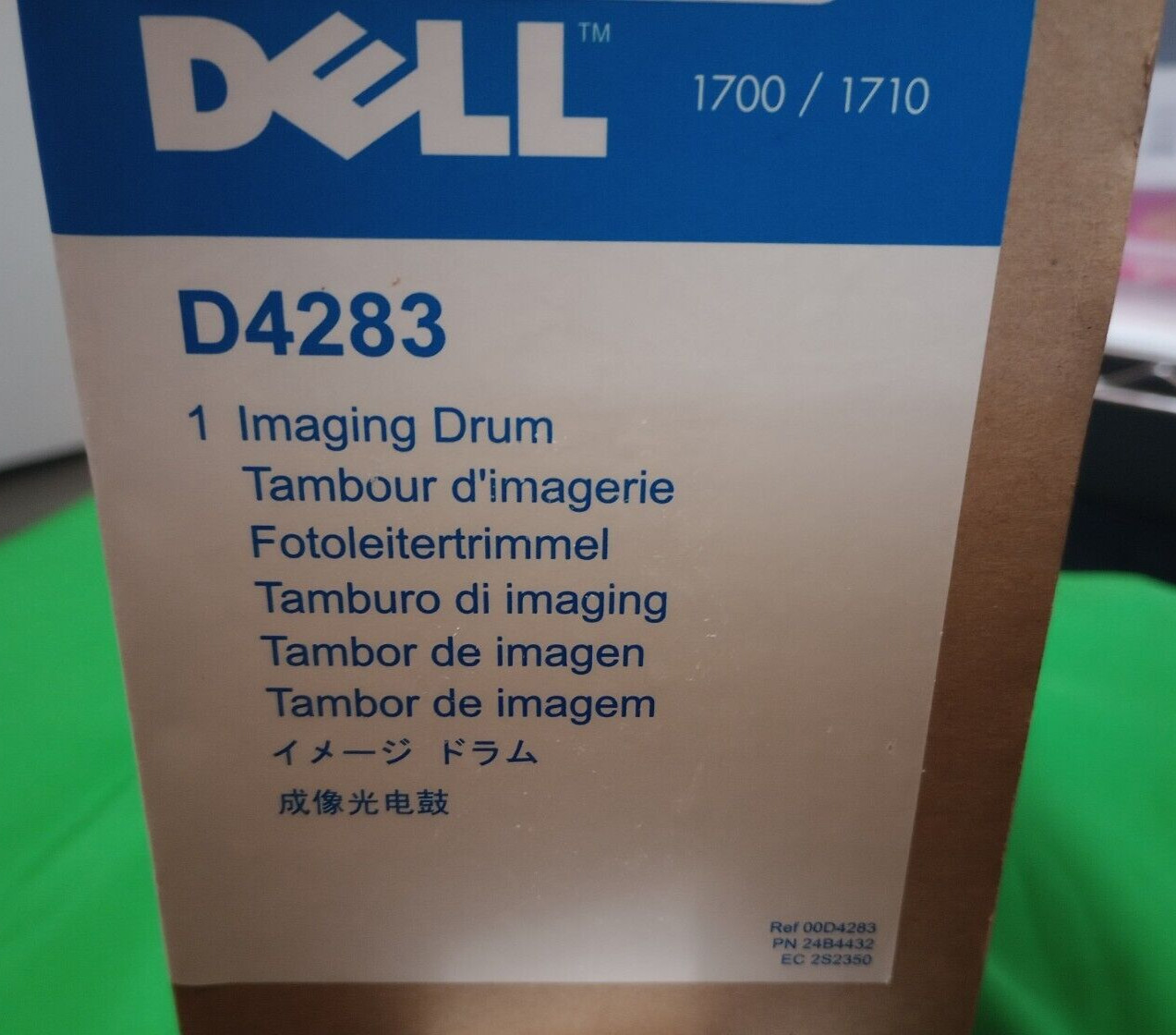 Dell Genuine D4283 Imaging Drum, Cartridge For 1700/1710