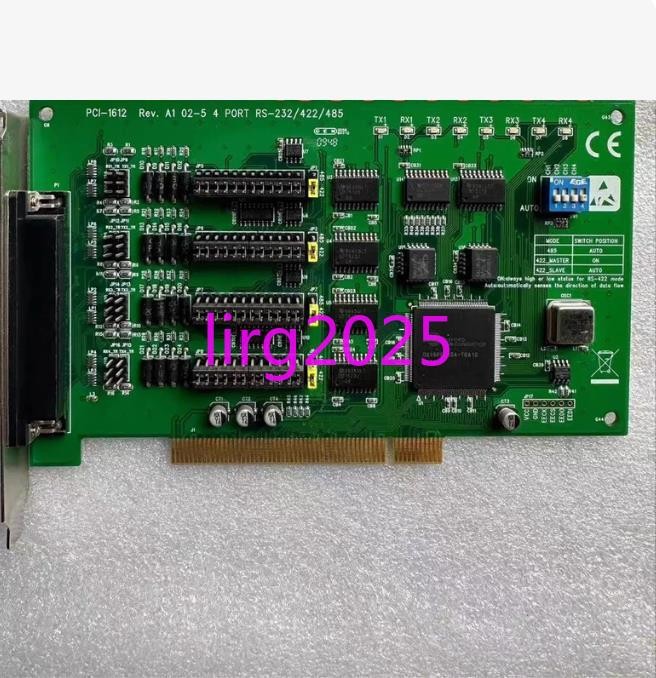 1pc used Advantech PCI-1612 REV A1 02-5 PORT RS-232/422/485 Card