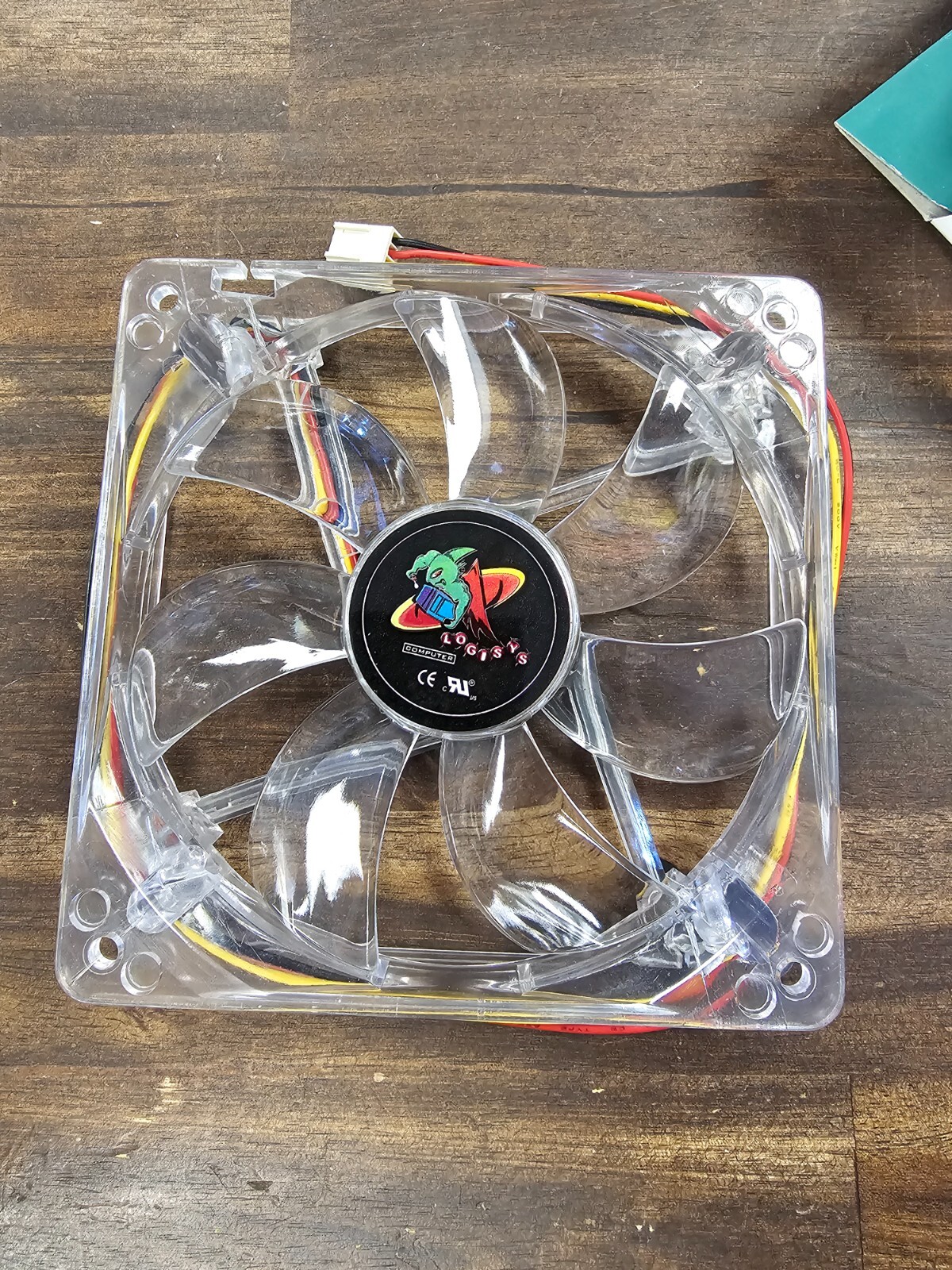 Logisys CF120RD 120mm Red LED Case Fan 12V 2000 RPM PC Cooling Fan