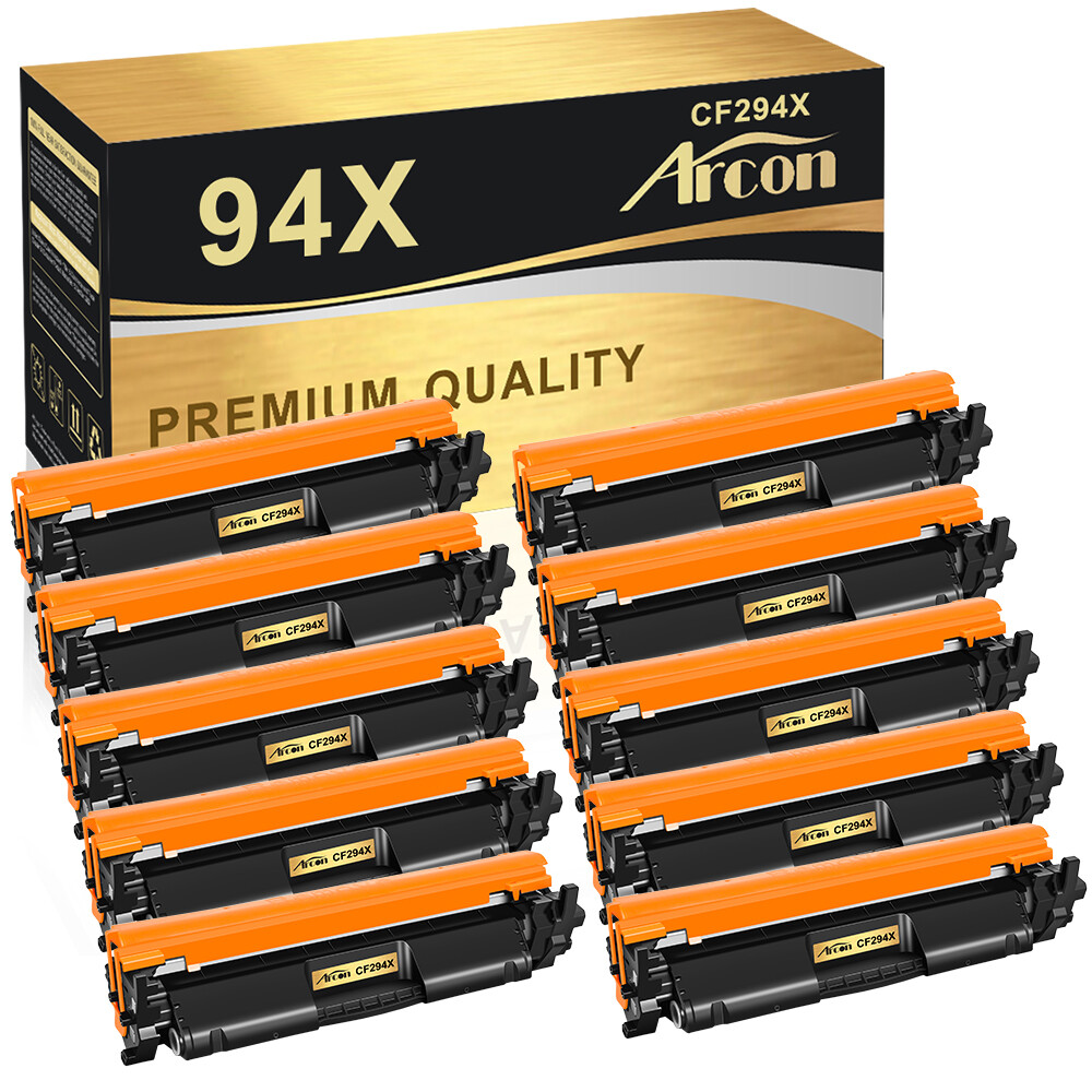 10PK CF294X 94X Toner Compatible With HP LaserJet Pro M118dw MFP M148dw M149fdw