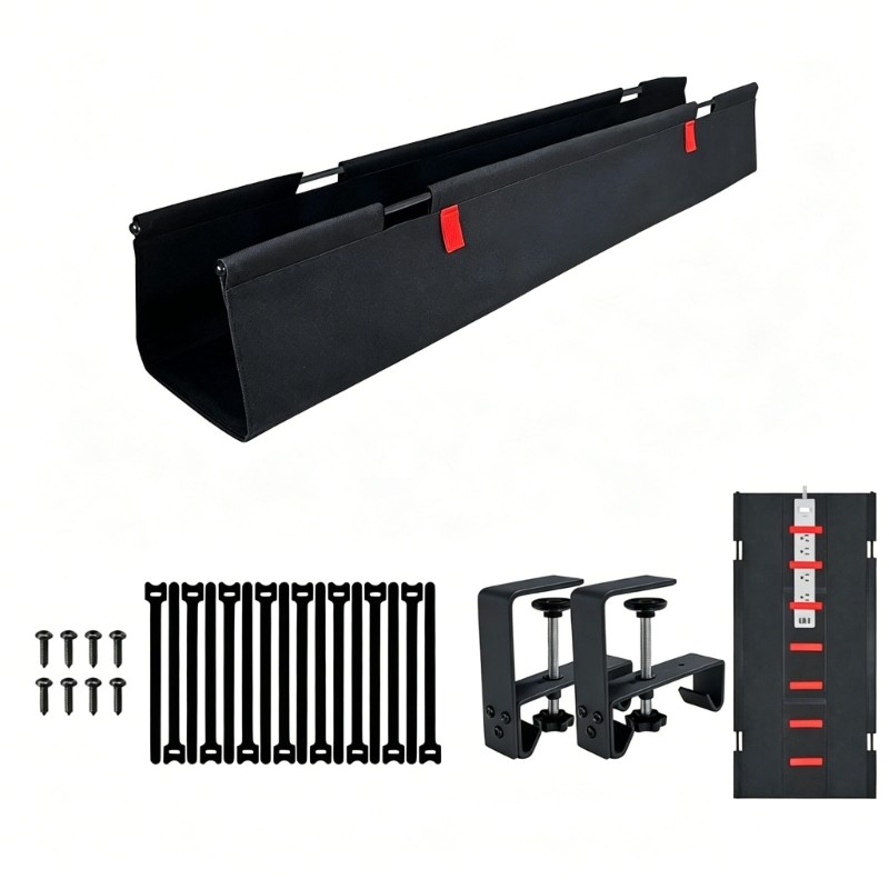 28 Unit Extra Large Cable Management System Prevents interlaced Mess Of Cables