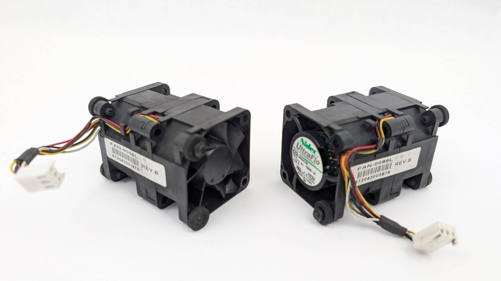 Lot Qty 2 FAN-0086L Supermicro Server 40mm Nidec UltraFlo Coolers Blowers Hobby