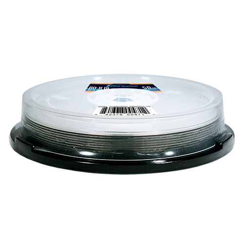 10 OQ 6X 50GB BD-R DL Glossy White Inkjet Blu-Ray Double Layer OQBDRDL06GWIPH-10