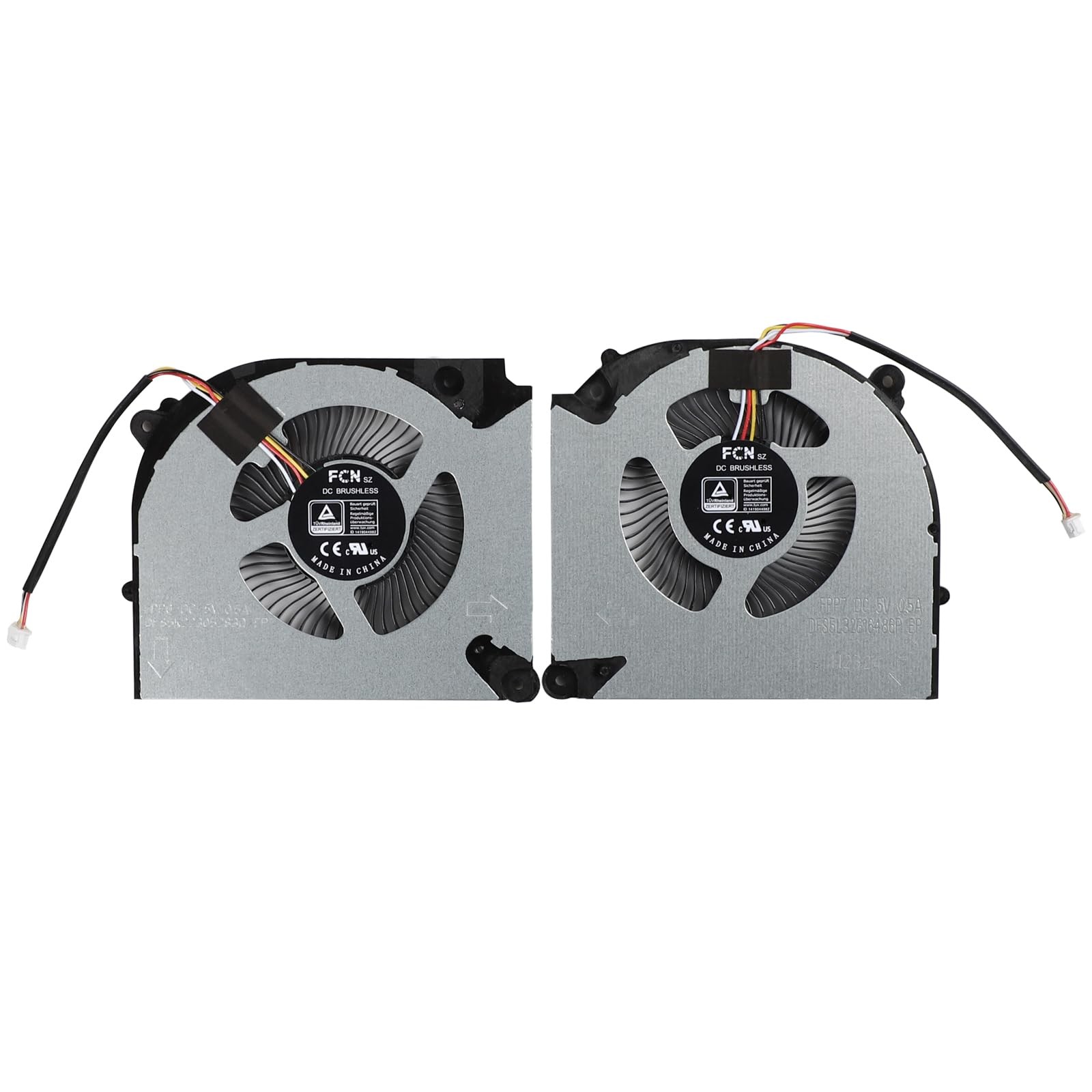 CPU+GPU Cooling Fan for Colorful Rainbow Will Star X15 AT XS X17 RTX3050