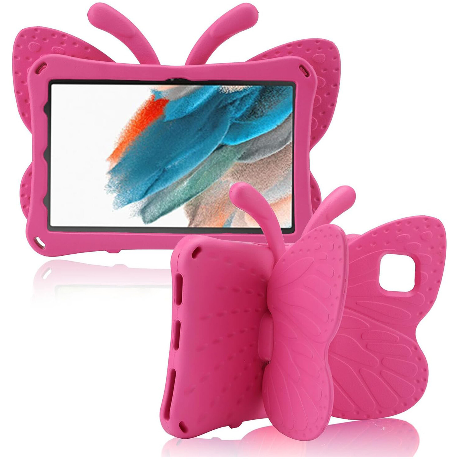 3D Butterfly Stand EVA Kids Case For Lenovo Tab M11 11inch TB330FU TB330XU 2024