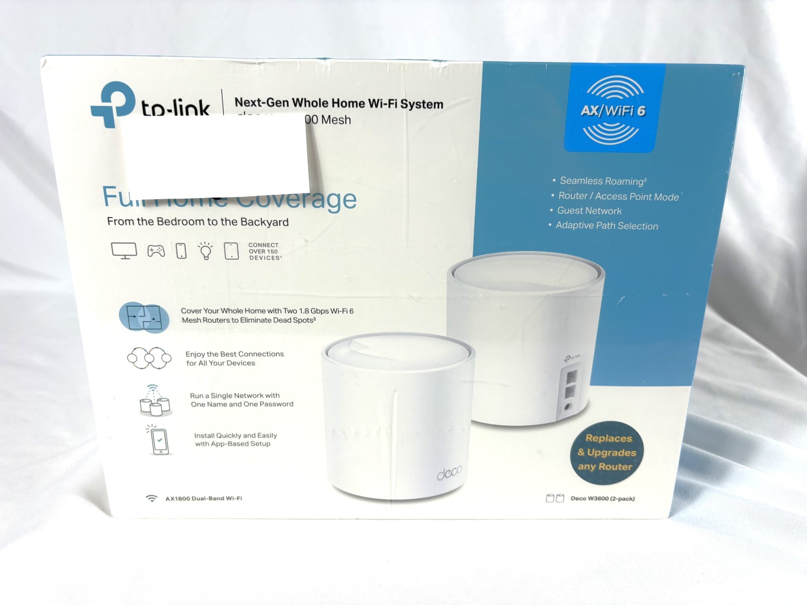 TP-LINK Deco W3600 Wi-Fi 6 AX1800 Mesh WiFi Router