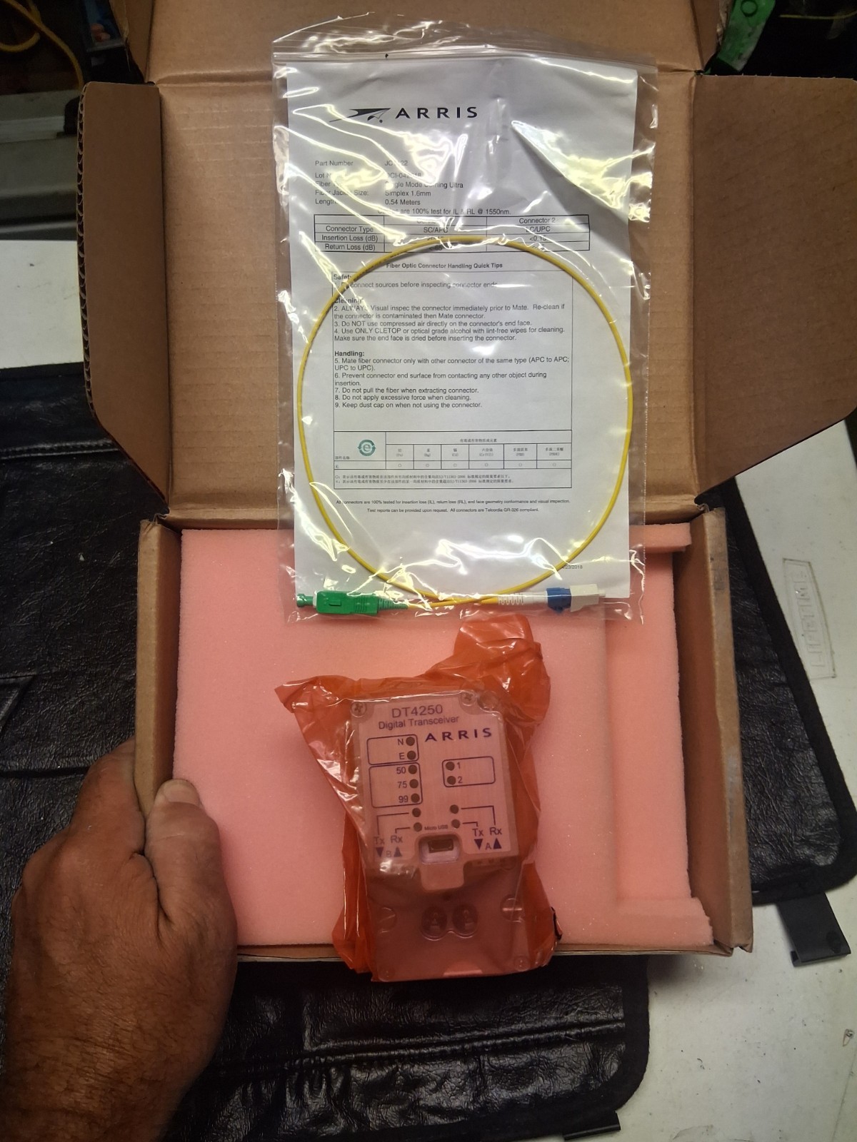 ARRIS CommScope DT4250 Digital Return Transceiver Module New In Box Sealed