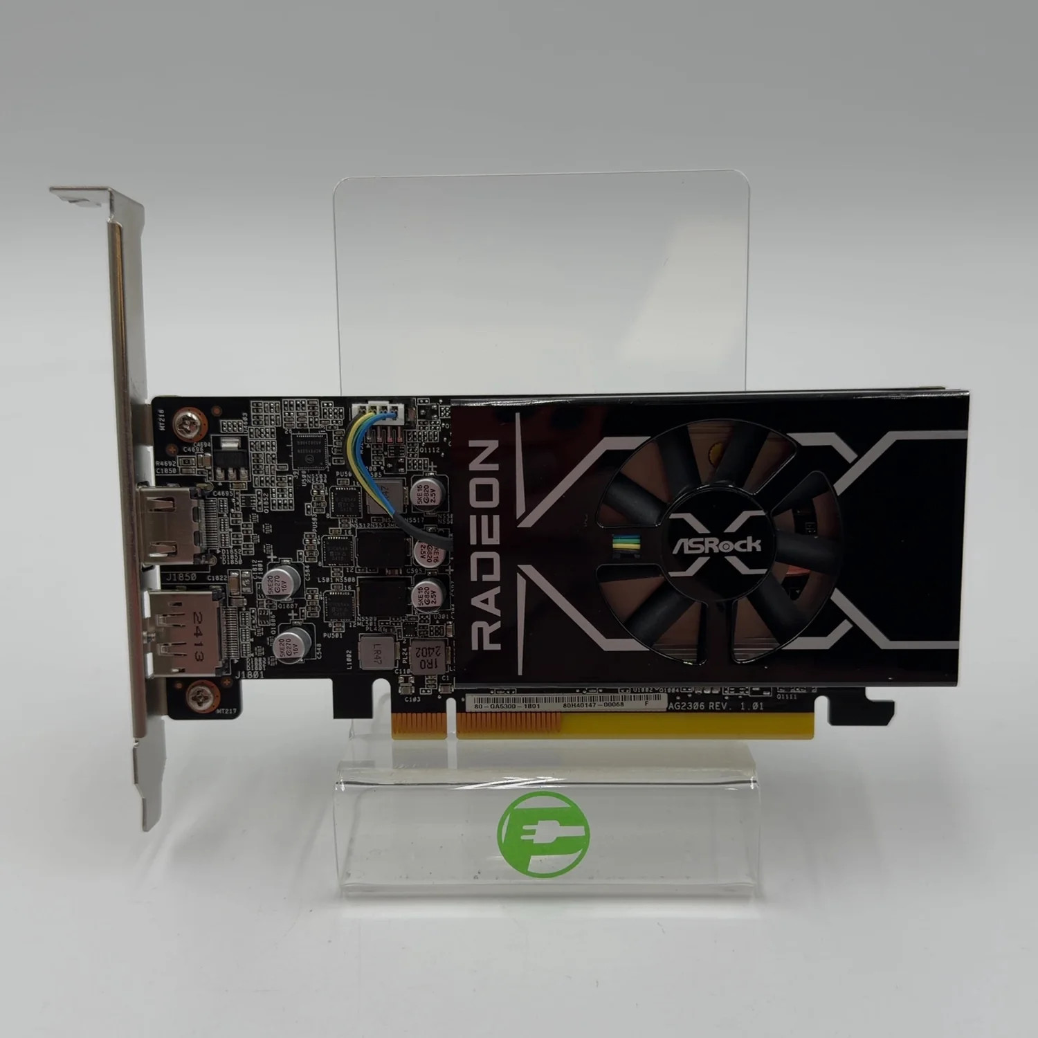 AsRock Radeon RX 6400 Low Profile 4GB GDDR6 Graphics Card 80-GA5300-1B01