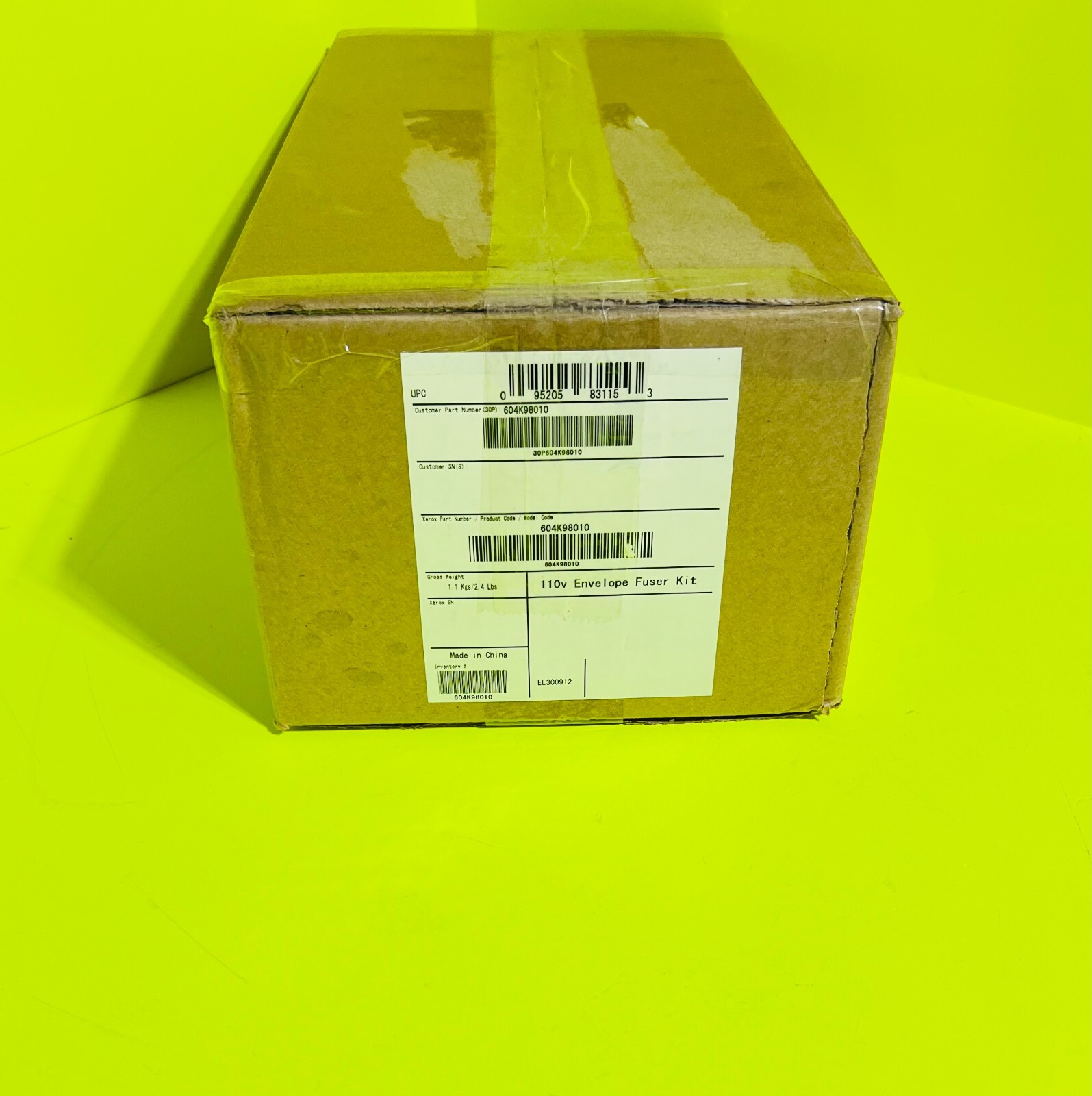 Xerox Envelope Fuser Fusing Fixing Unit for Phaser 3610 WorkCentre 3615 3655 OEM