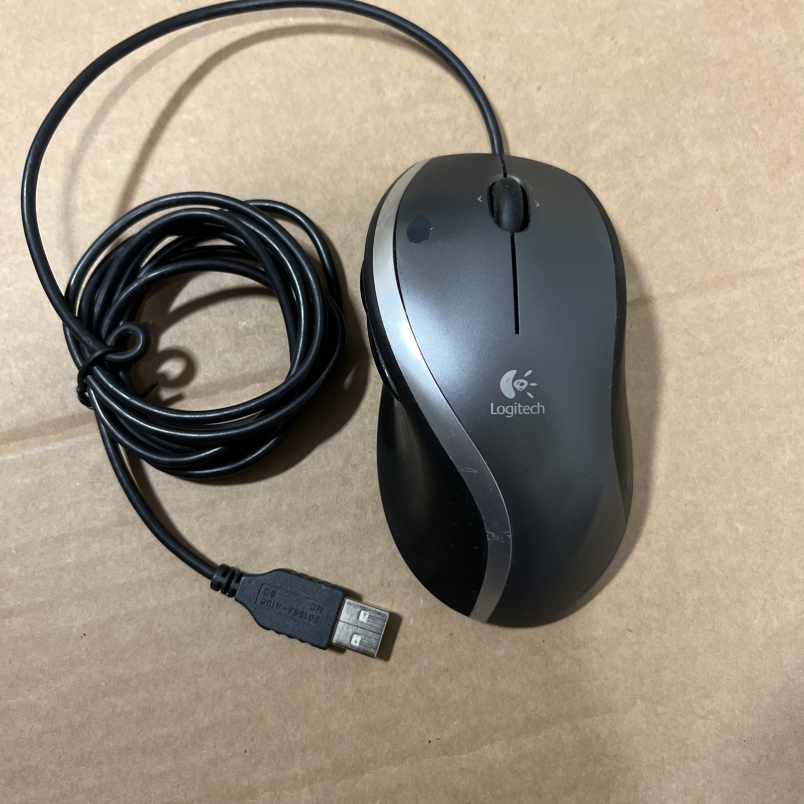 Logitech M-BZ105A High Performance Laser Mouse USB Wired 831760-0000 Black