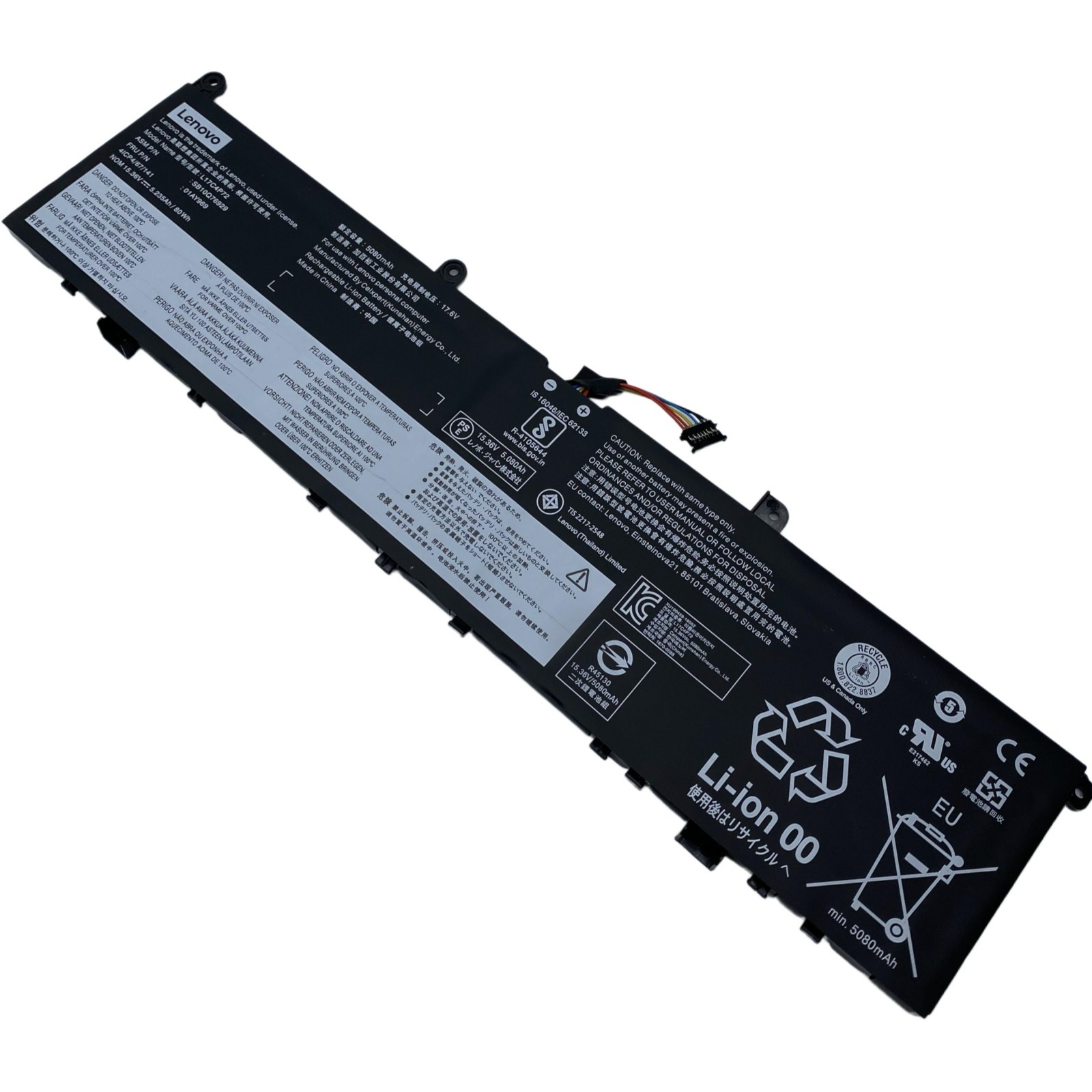 Genuine L17C4P72 L17M4P72 L18M4P71 Battery For Lenovo ThinkPad P1 X1 Extreme X1E
