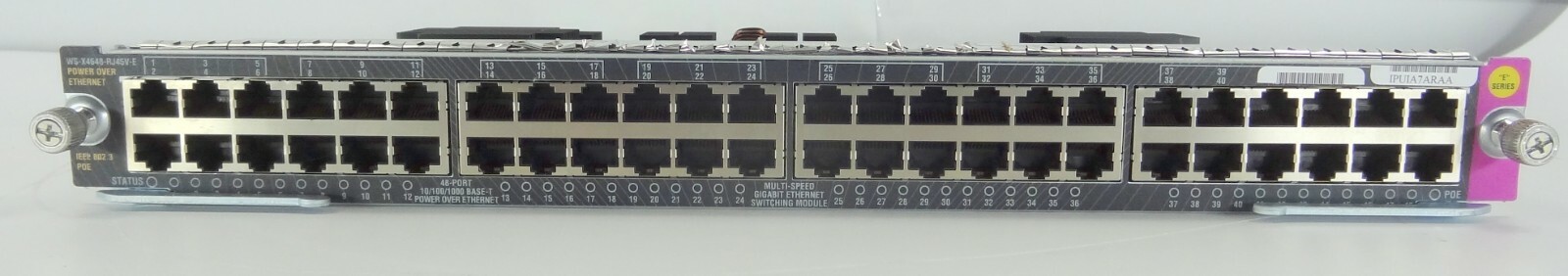 Cisco WS-X4648-RJ45V-E 48-Port PoE Gigabit Eth Line Card IPUIA7ARAA