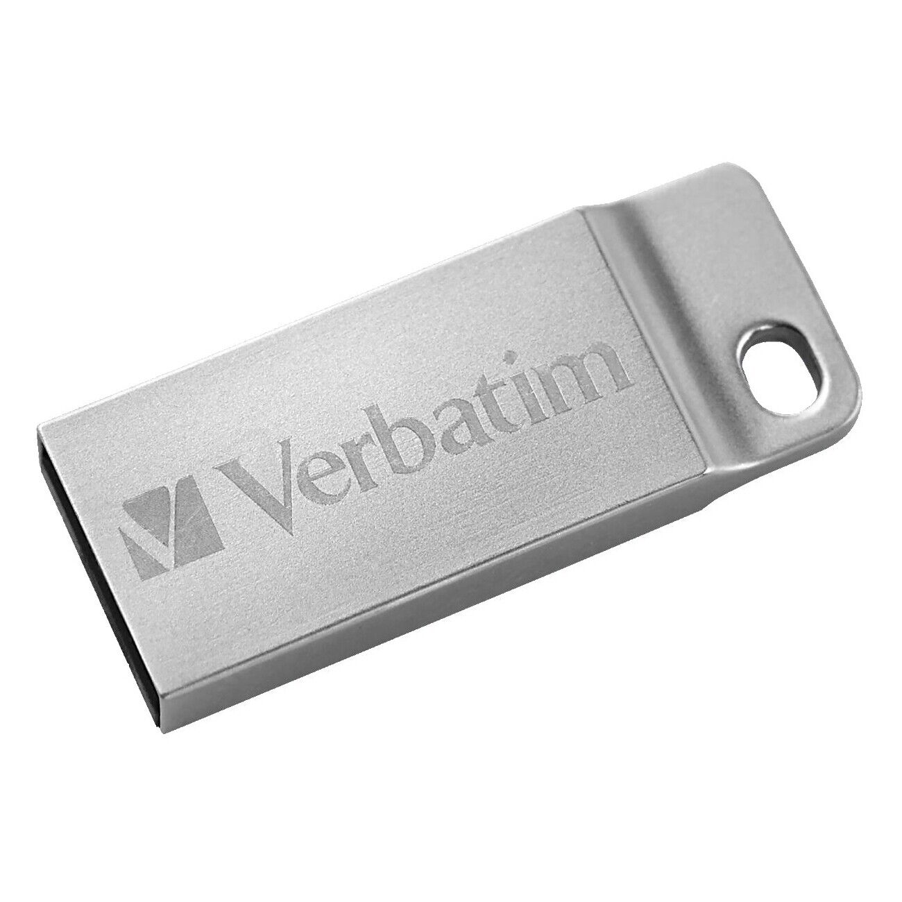 Verbatim 32gb Metal Executive Usb Flash Drive - Silver - 32 Gbusb 2.0 - Silver