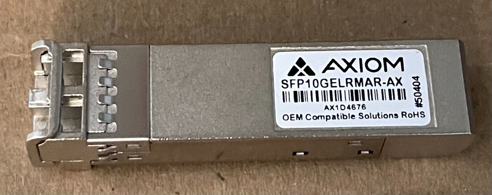 AXIOM SFP10GE LRM AR-AX SFP-10GE-LRM-AR tranceiver USED