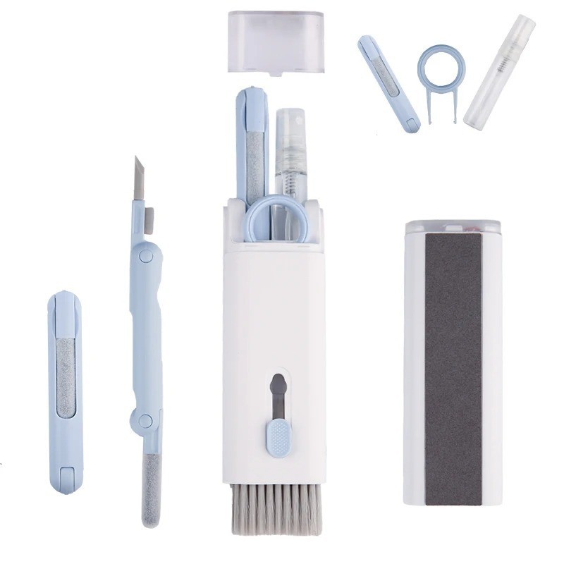 6-in-1 Electronic Cleaner Kit Screen Cleaner for Laptop/Keyboard/Earphone/Camera