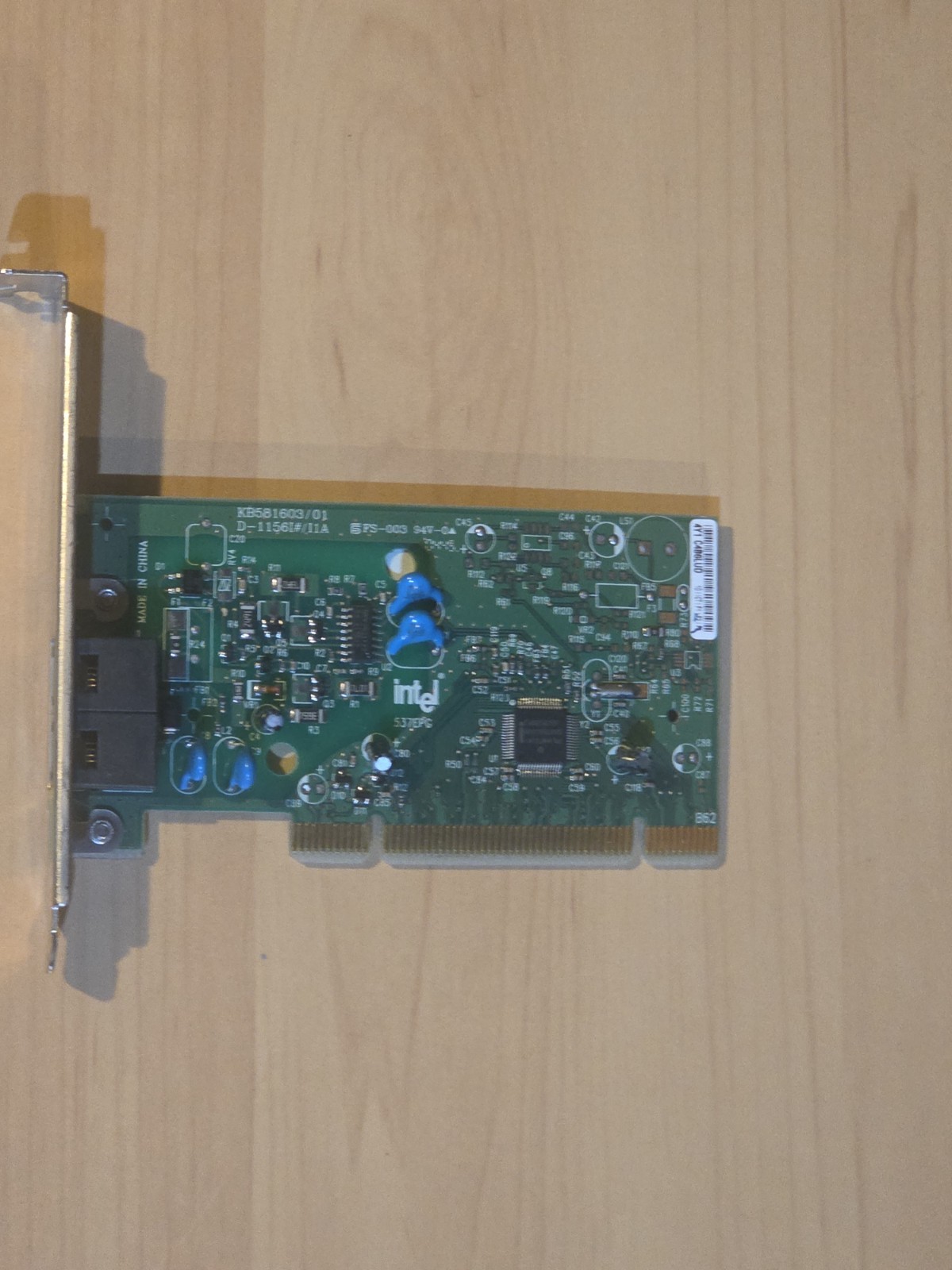 Intel 537EPG PCI modem card