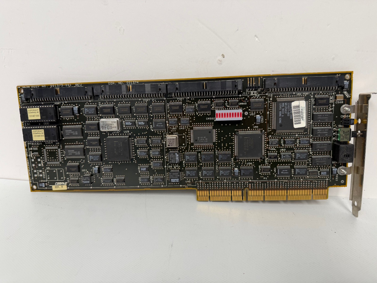 COMPAQ 32 BIT INTELLIGENT DRIVE ARRAY CONTROLLER  116807-001 001373-001 001374